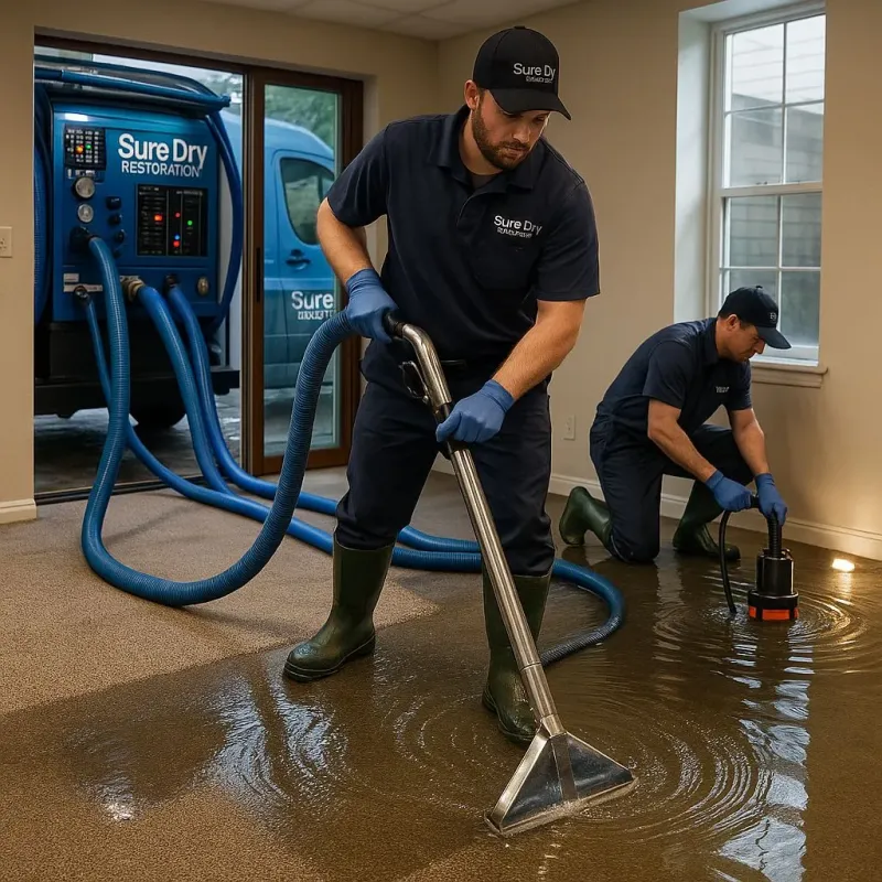 Water Extraction and Removal process in San Francisco, CA